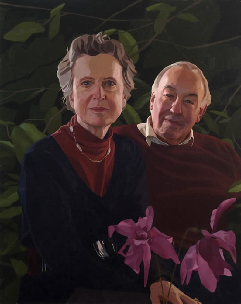 <p>Elizabeth and Lawrence Banks. Oil, 92 cm x 71 cm</p>
