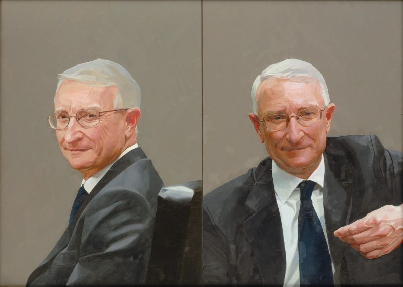 <p>Dr John Hood (double). Oil, 51 cm x 71 cm</p>
